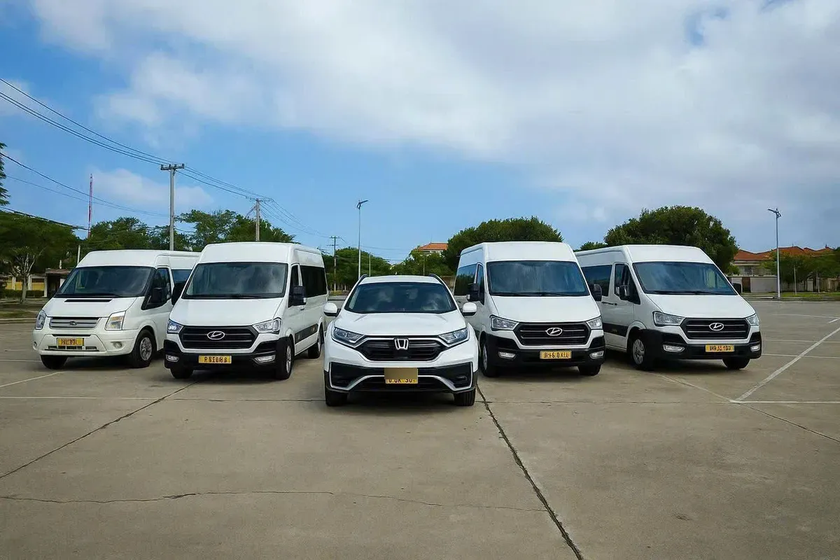 Đội xe đang phục vụ: Huế / Hue